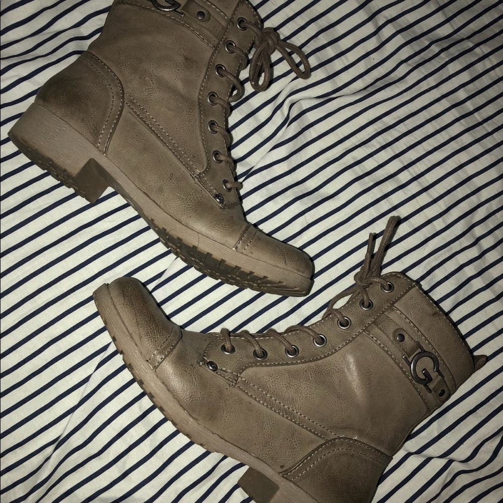 Guess combat boots